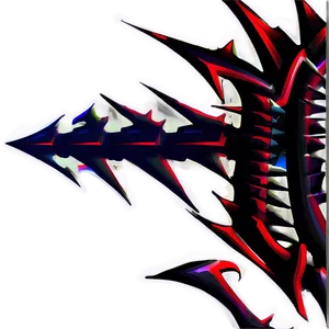 Tribal Spikes Tattoo Design Png Wkw12 PNG Image