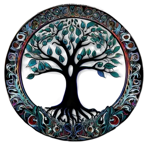 Tribal Tree Of Life Tattoo Png 06122024 PNG Image