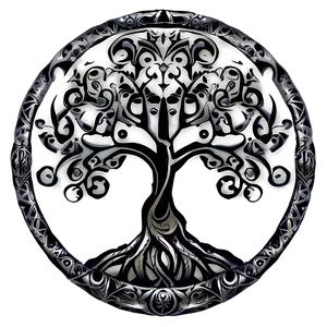 Tribal Tree Of Life Tattoo Png 06122024 PNG Image