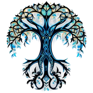 Tribal Tree Of Life Tattoo Png Wtn PNG Image