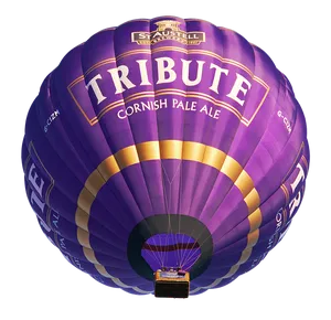 Tribute Cornish Pale Ale Hot Air Balloon PNG Image