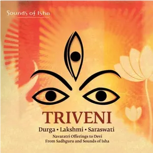 Triveni Navaratri Offerings Album Cover PNG Image