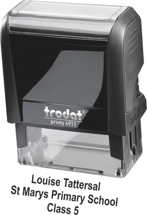 Trodat Printy4911 Teacher Stamp PNG Image