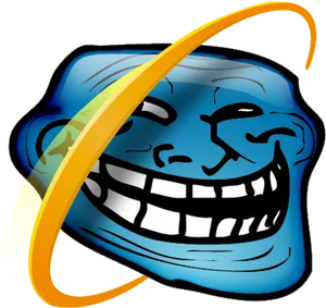 Trollface_ Meme_ Icon PNG Image