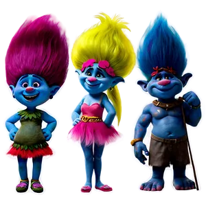 Trolls Movie Cast Png Ubn PNG Image