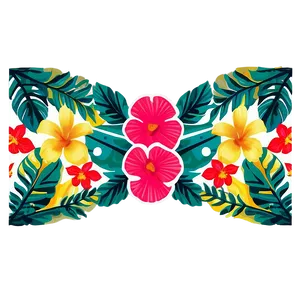 Tropical Border A PNG Image