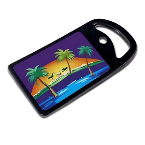 Tropical Luggage Tag Png 06292024 PNG Image