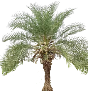 Tropical Palm Tree Isolated PNG Image