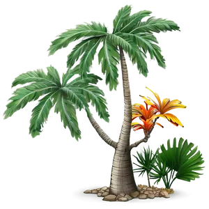 Tropical Tree Drawing Png 06122024 PNG Image