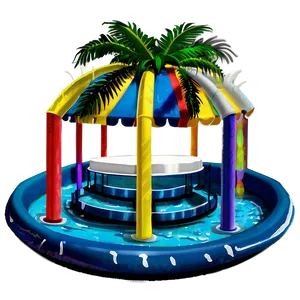 Tropical Water Park Escape Png Hpi51 PNG Image