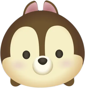 Tsum_ Tsum_ Chip_ Character PNG Image