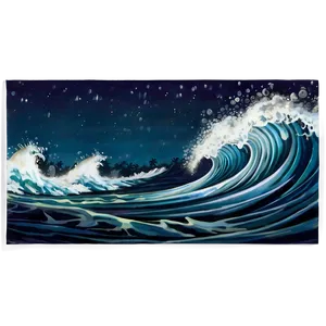 Tsunami Sea Wave Png 06112024 PNG Image