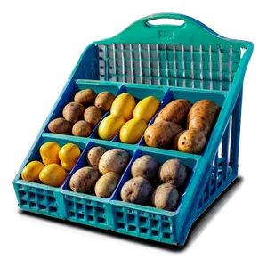 Tuber Market Display Png Ikh PNG Image