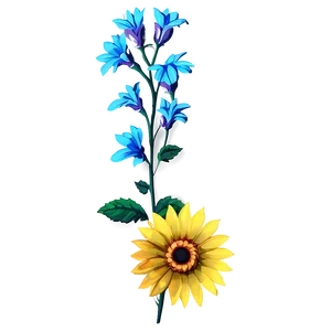 Tumblr Flowers Art Png 06112024 PNG Image