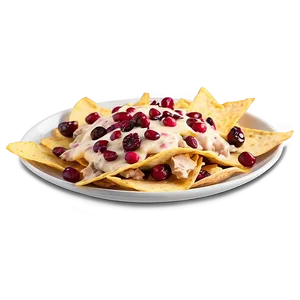 Turkey And Cranberry Nachos Png Xtr65 PNG Image