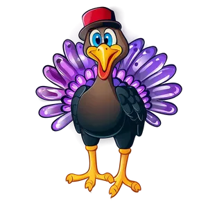 Turkey Cartoon Vector Png 06272024 PNG Image