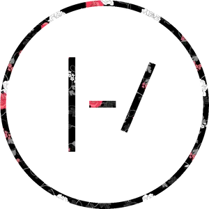 Twenty One Pilots Floral Logo PNG Image