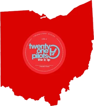 Twenty One Pilots The L C L P Vinyl PNG Image