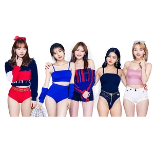 Twice Group Photo Png Ryh PNG Image