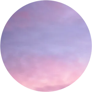 Twilight Sky Circle PNG Image