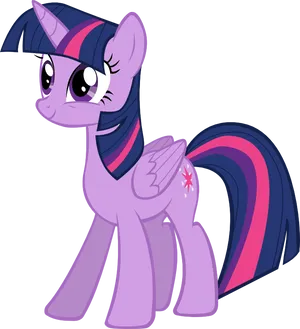 Twilight Sparkle My Little Pony Vector PNG Image