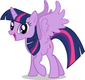 Twilight Sparkle Pony Vector PNG Image