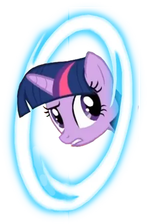 Twilight Sparkle Portal Experience PNG Image