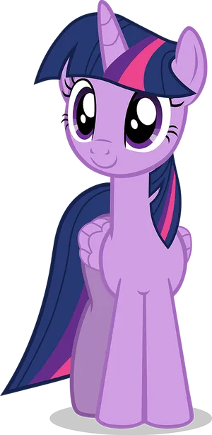 Twilight Sparkle Smile Vector PNG Image