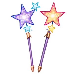 Twinkling Fairy Wand Png Frr PNG Image