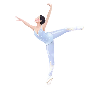 Twirling Figure Skater Png Kxe PNG Image