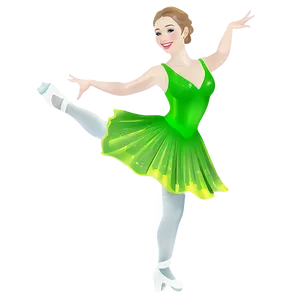 Twirling Figure Skater Png Wdv PNG Image