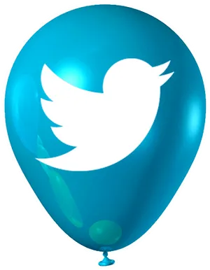 Twitter Balloon Logo PNG
