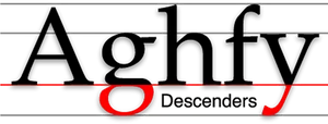 Typography Descenders Example PNG Image