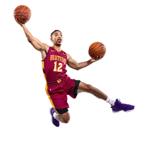 Tyrese Haliburton Dunk Action Png 06132024 PNG Image