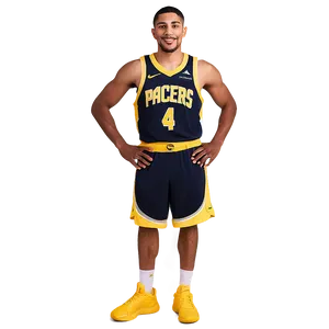 Tyrese Haliburton Pacers Uniform Png 18 PNG Image