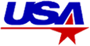 U S A Logo Red Blue Star PNG Image