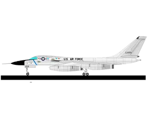 U S Air Force Jet Side Profile PNG Image