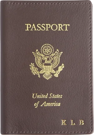 U S Passport Cover PNG