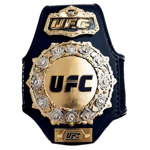 Ufc Championship Belt Png 06132024 PNG Image