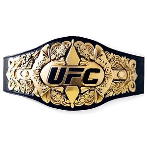 Ufc Iconic Champion Belt Png Rbv12 PNG Image