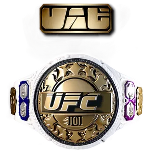 Ufc Valor Champion Belt Png 06132024 PNG Image