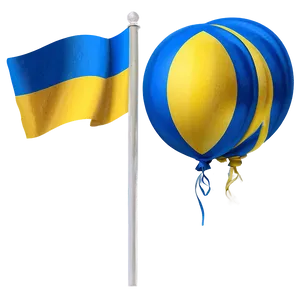 Ukraine Flag Representation Png 05242024 PNG Image