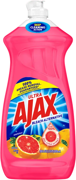 Ultra Ajax Bleach Alternative Grapefruit PNG Image