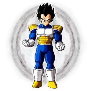 Ultra Ego Vegeta In Action Png 59 PNG Image