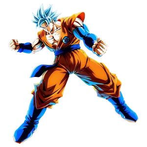 Ultra Instinct Goku Stance Png Vxl PNG Image