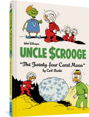 Uncle Scrooge Twenty Four Carat Moon Comic PNG Image