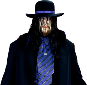 Undertaker Wrestling Legend PNG Image