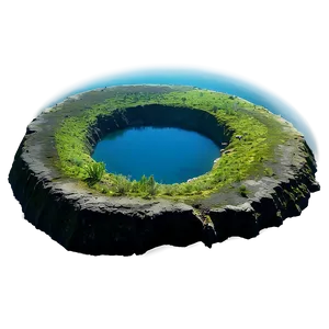 Underwater Crater Mysterious Png 77 PNG Image