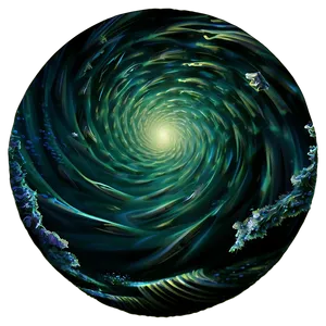 Underwater Whirlpool Scene Png 4 PNG Image