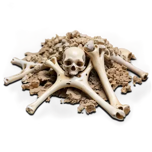 Unearthed Bone Pile Png 97 PNG Image